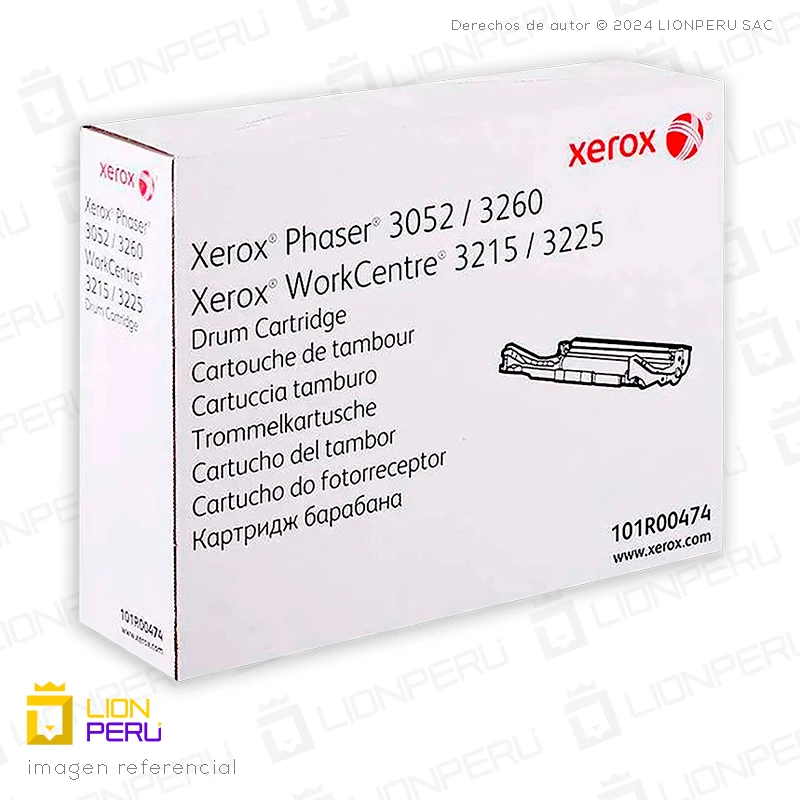 Drum Xerox 101R00474 Tambor Unicolor Cartridge Original