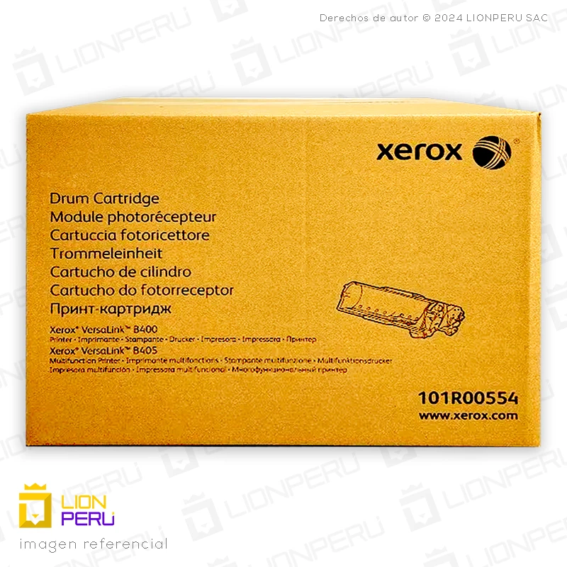Drum Xerox 101R00554 Tambor Unicolor Cartridge Original