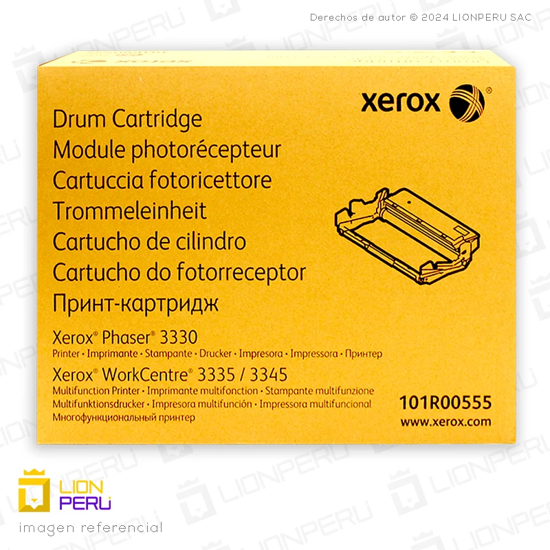Drum Xerox 101R00555 Tambor Unicolor Cartridge Original