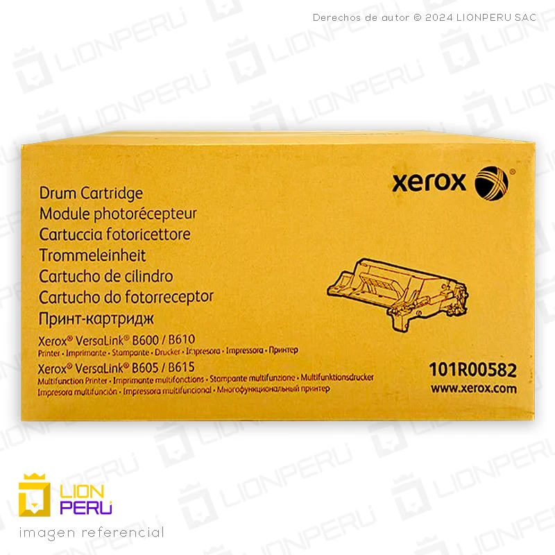 Drum Xerox 101R00582 Tambor Unicolor Cartridge Original