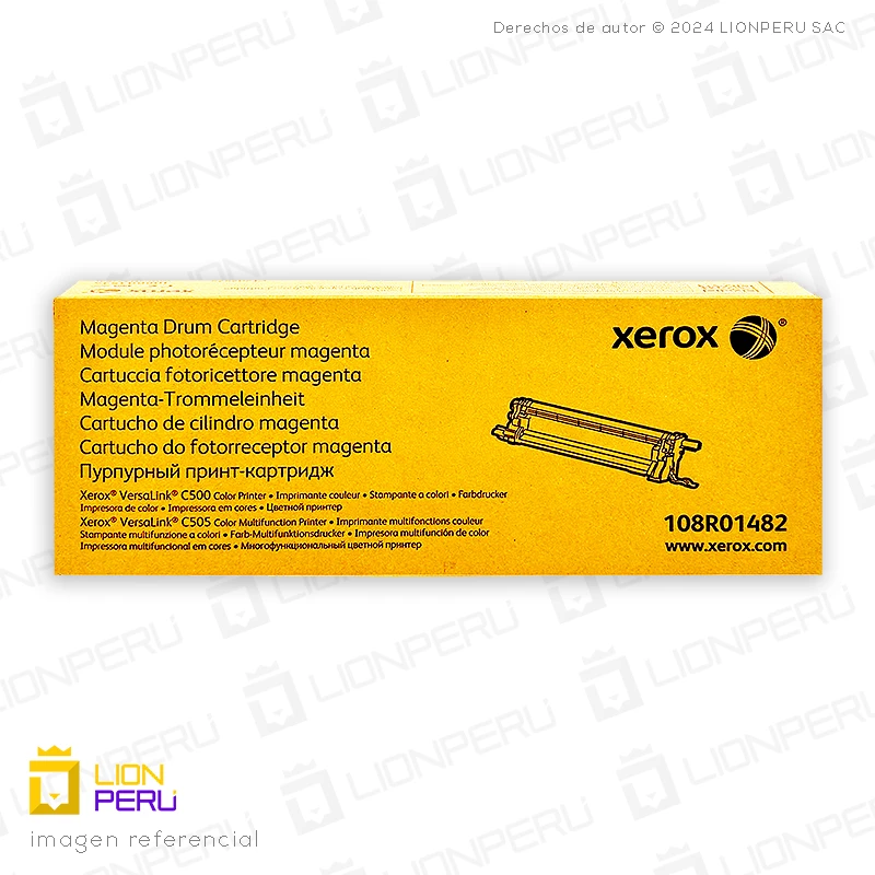 Drum Xerox 108R01482 Tambor Magenta Cartridge Original
