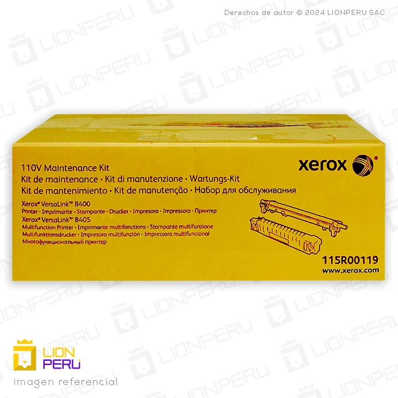 Kit de Mantenimiento Xerox 115R00119 VersaLink Original