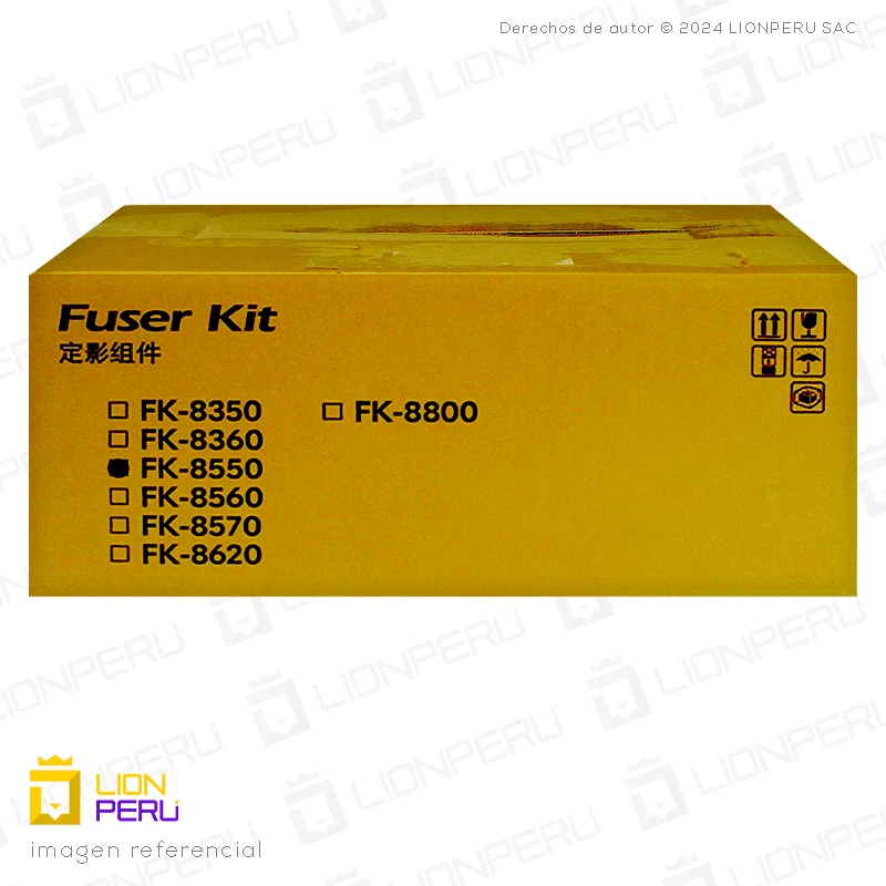 Fusor FK-8550 Kyocera 302ND93085 Fuser Unit Original