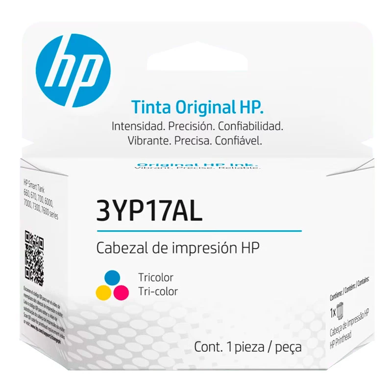Cabezal HP 3YP17AL, Head Cyan, Magenta, Yellow
