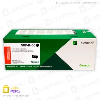 Toner Lexmark 58D4H00, 584H Cartucho Original Black