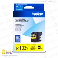 Tinta Brother LC103Y Cartucho Original Amarillo