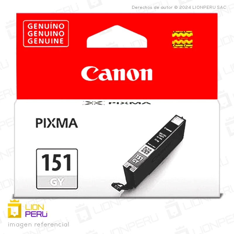 Tinta Canon CLI-151 Cartucho Original Gris