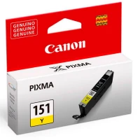Tinta Canon CLI-151Y Yellow 151Y Cartucho Original