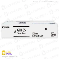 Toner Canon GPR 35, GPR-35 Cartucho Original Black