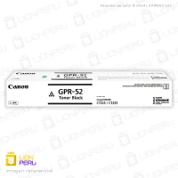 Toner Canon GPR 52, GPR-52 Cartucho Original Black