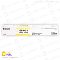 Toner Canon GPR 58, GPR-58 Cartucho Original Yellow