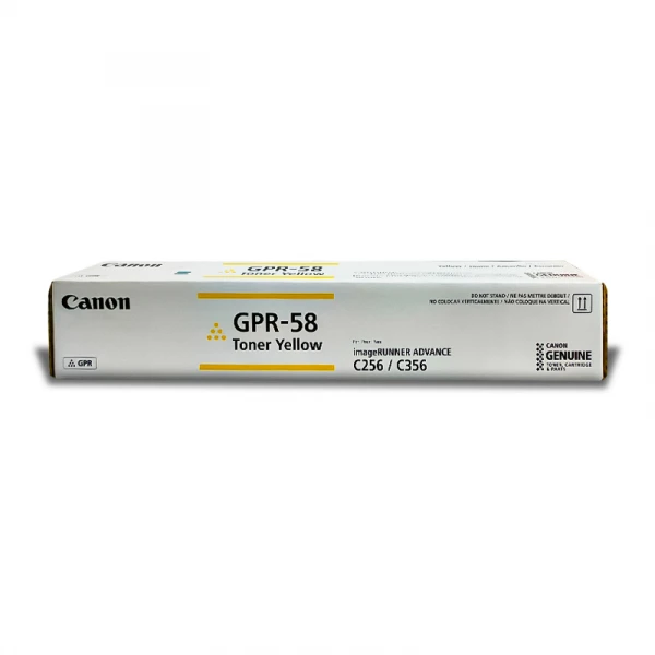 Toner Canon GPR-58 Cartucho GPR 58 Amarillo Original