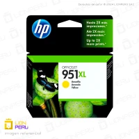 Tinta HP 951XL Yellow CN048AL OfficeJet Cartucho