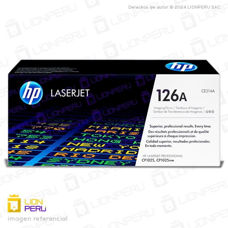 Drum HP CE314A Tambor 126A imaging unit Laserjet Original