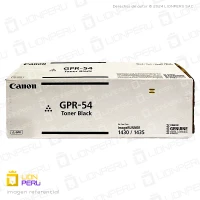 Toner Canon GPR-54 Black GPR 54 Cartucho Original