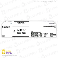 Toner Canon GPR 57, GPR-57 Cartucho Original Black