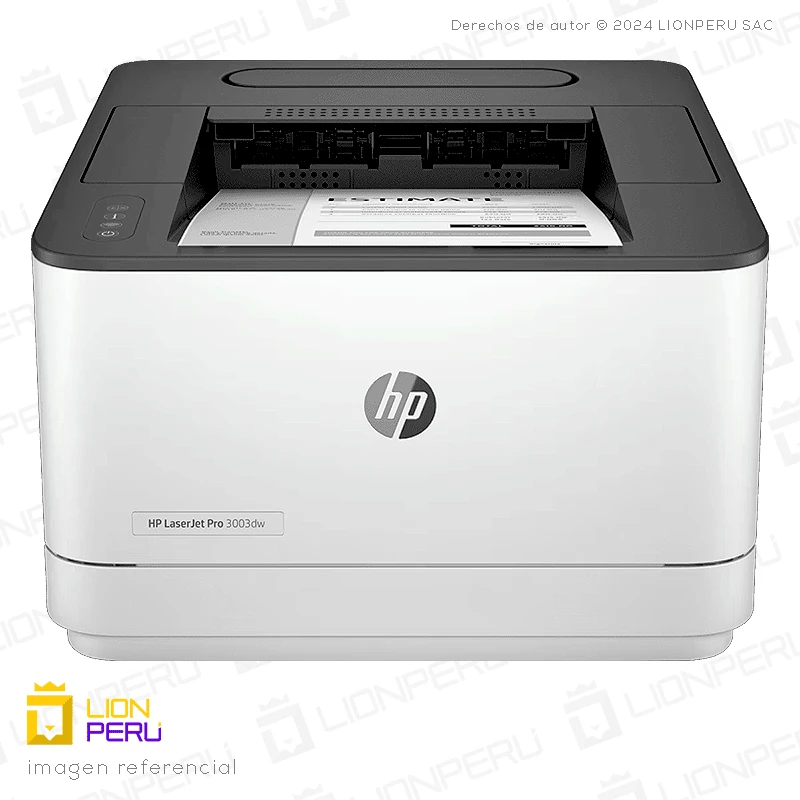 HP LaserJet Pro 3003dw, Impresión Monocromática Eficiente