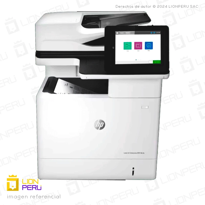 HP M636fh Enterprise LaserJet Imprime, Copia,Escanea y Wifi