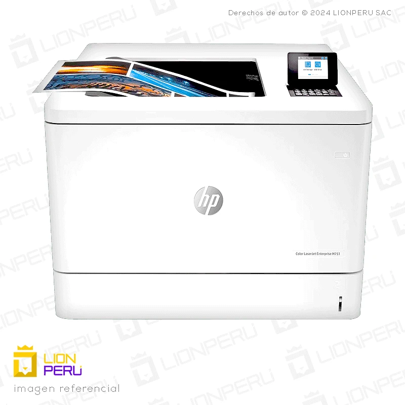 HP M751dn LaserJet Enterprise, Imprime, Copia, Escanea