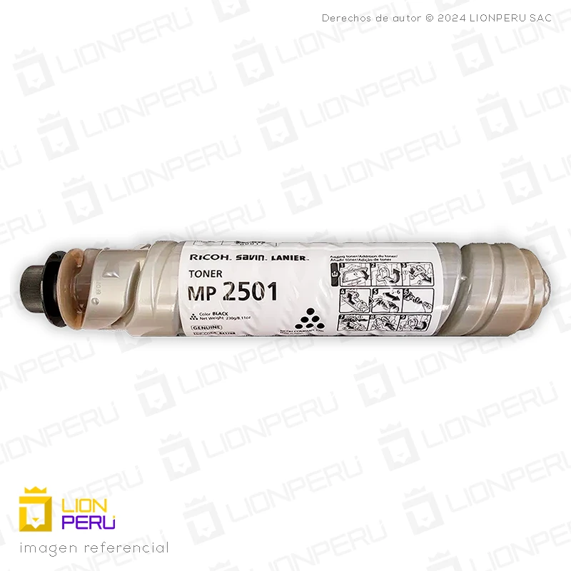 Toner Ricoh MP 2501, 841768 Original Cartucho Black