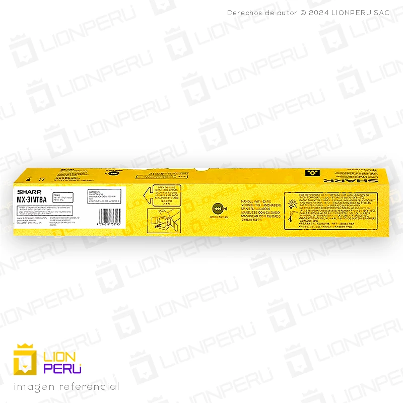 Toner Sharp MX-31NTBA, MX31NTBA Original Cartucho Black