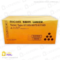 Toner Ricoh Type 6110D, 841332 Original Cartucho Black