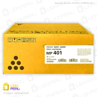 Toner Ricoh MP 401, 841886 Original Cartucho Black