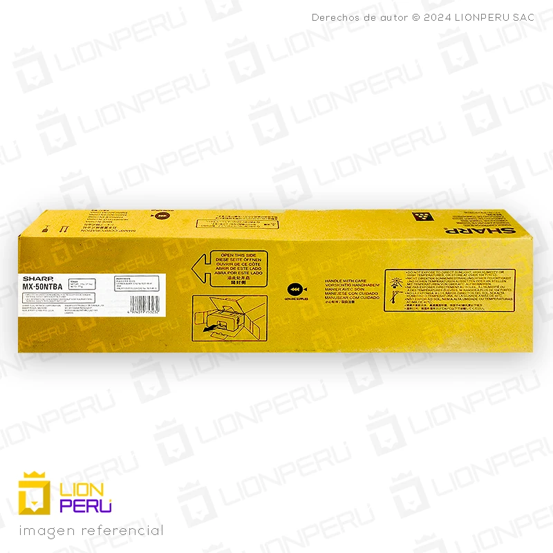 Toner Sharp MX-50NTBA, MX50NTBA Original Cartucho Black