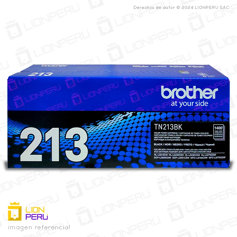 Toner Brother TN213BK Cartucho Black TN-213BK Original
