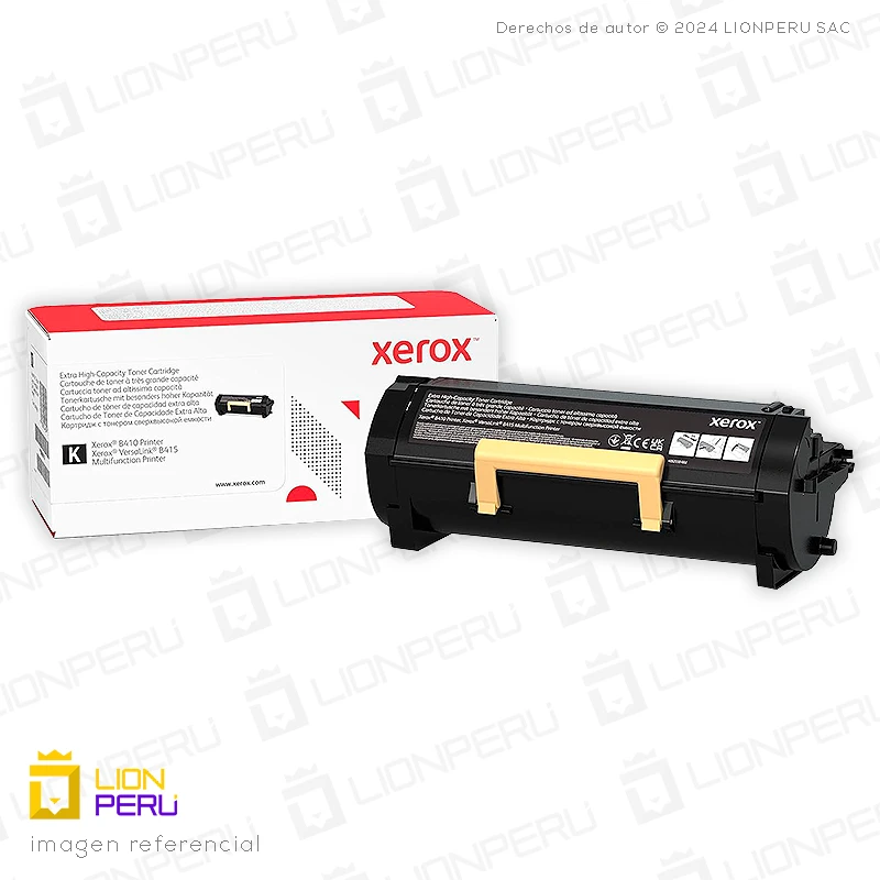 Toner Xerox 006R04728 Cartucho Capacidad Estandar Black