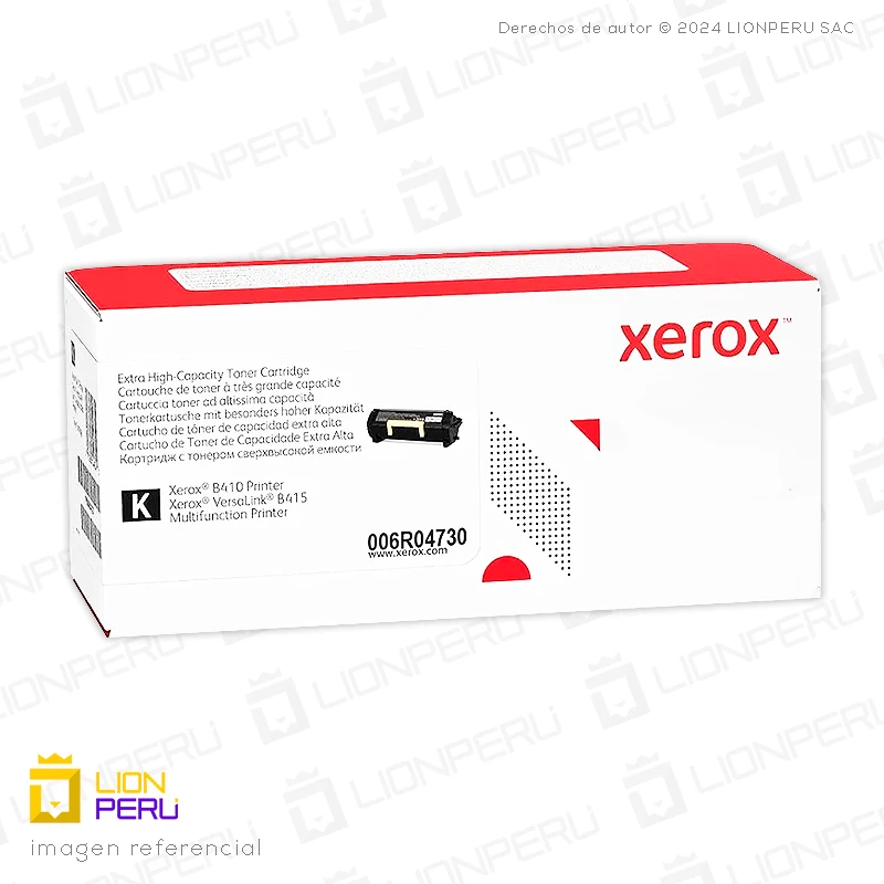 Toner Xerox 006R04730 Cartucho Extra Alta Capacidad Black