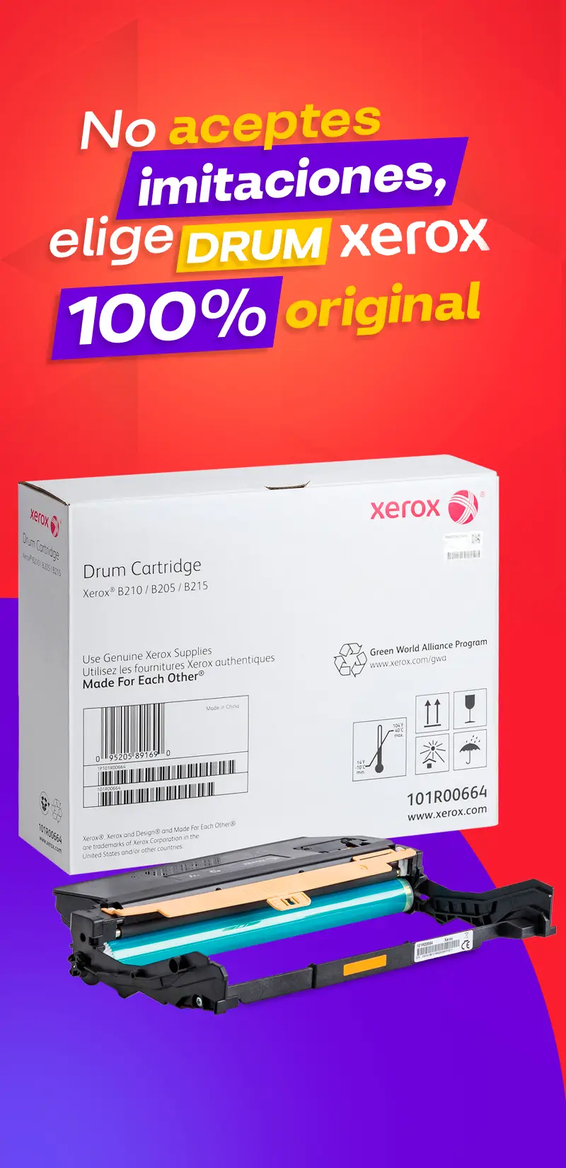 Drum Xerox Originalidad Garantizada en cada Pagina 📄