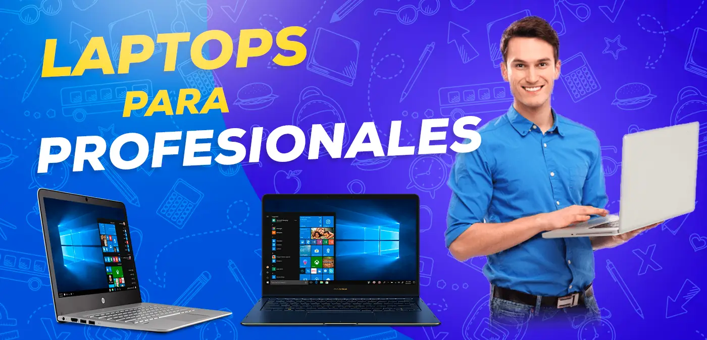 Gran variedad de laptops profesionales en stock