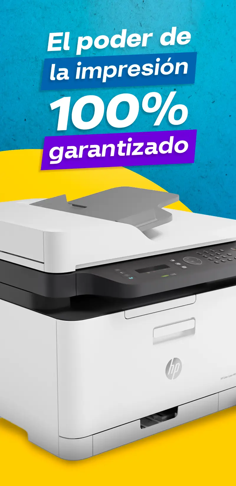 Impresora HP Láser con Impresión Garantizada