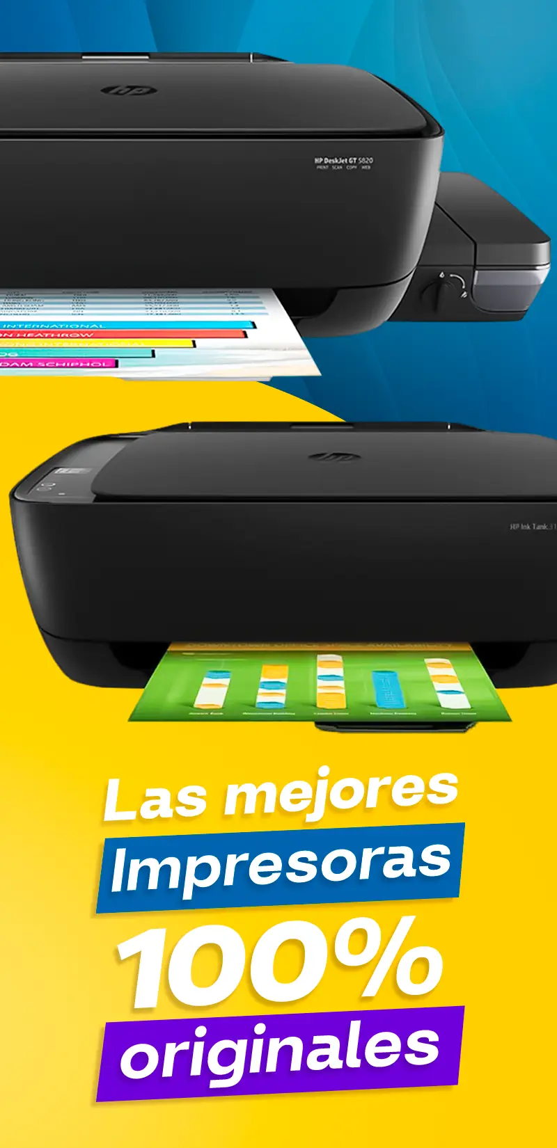 Impresora HP Tinta Continua de Alta Calidad