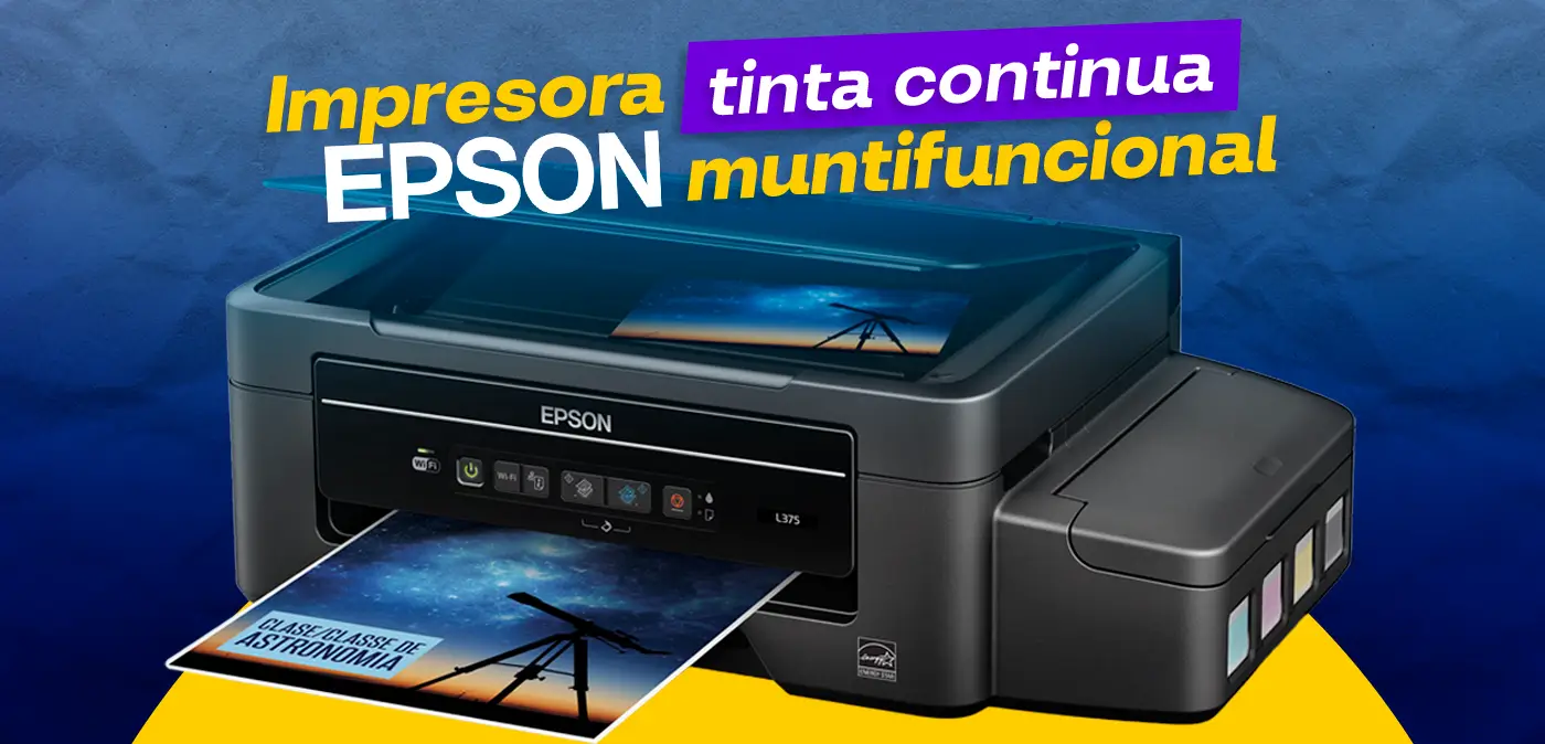 Impresoras Epson de tinta continua eficientes