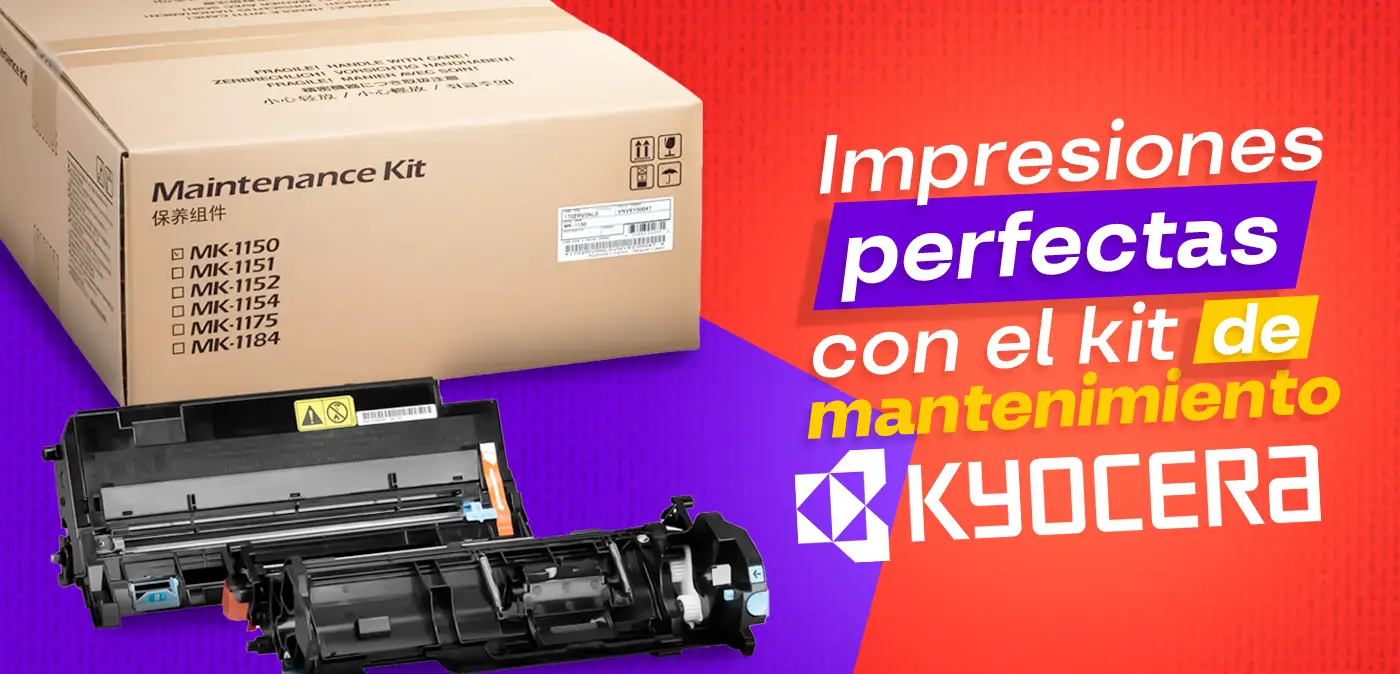 Kit de Mantenimiento Kyocera Impresiones Perfectas ✨