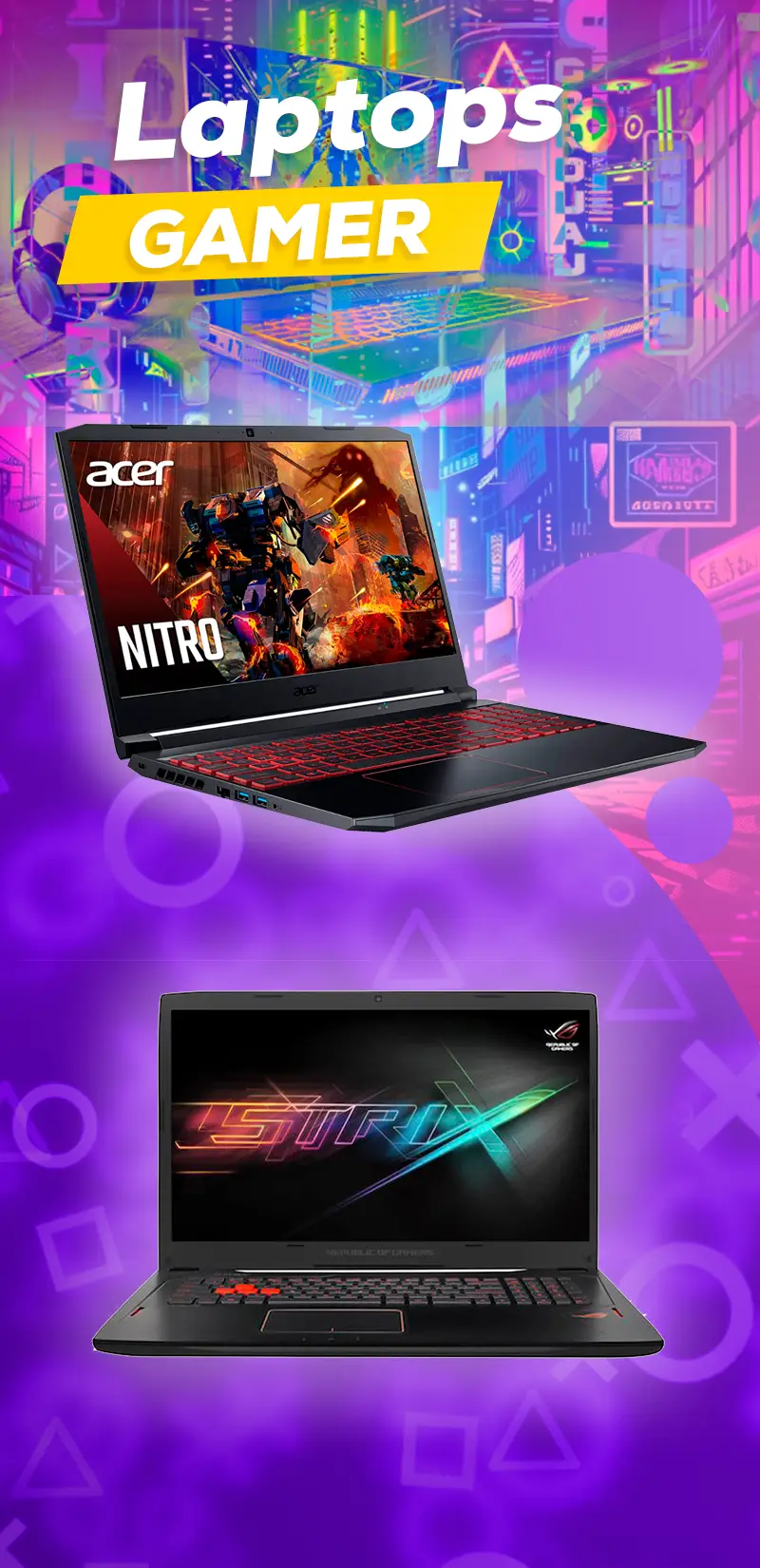 Laptop gamer de calidad