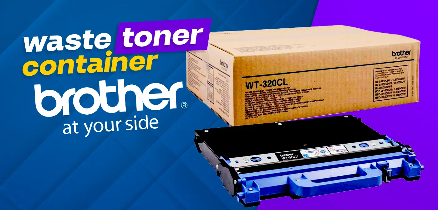 Waste toner container Brother original 🗑️