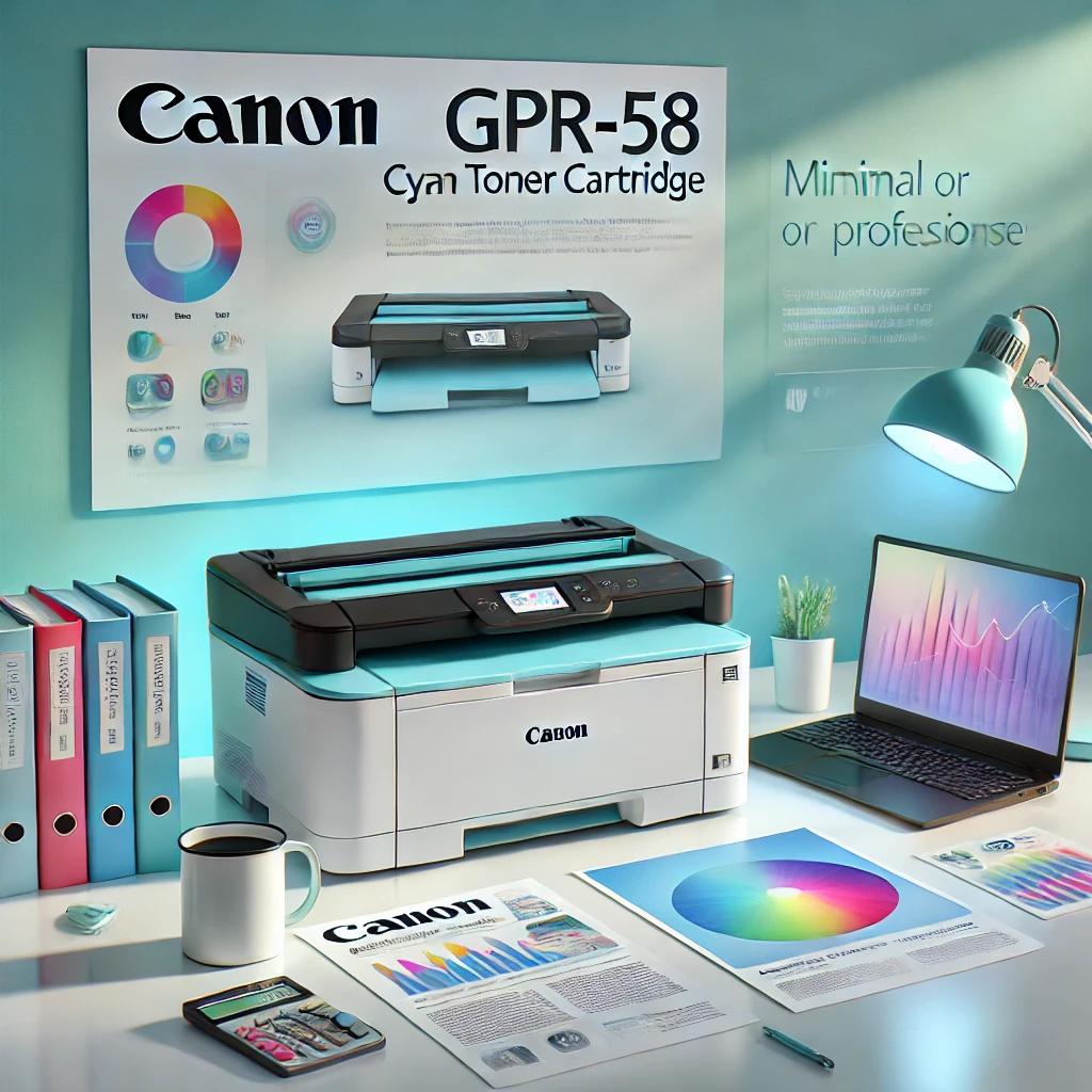 Toner Canon GPR-58 Cyan Original