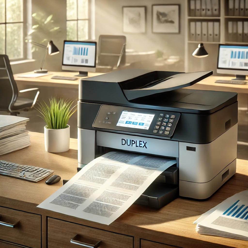 ahorrar tinta imprimiendo a doble cara