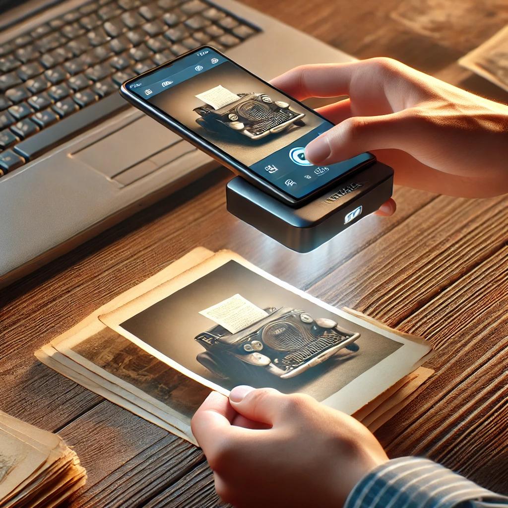 como escanear fotos antiguas