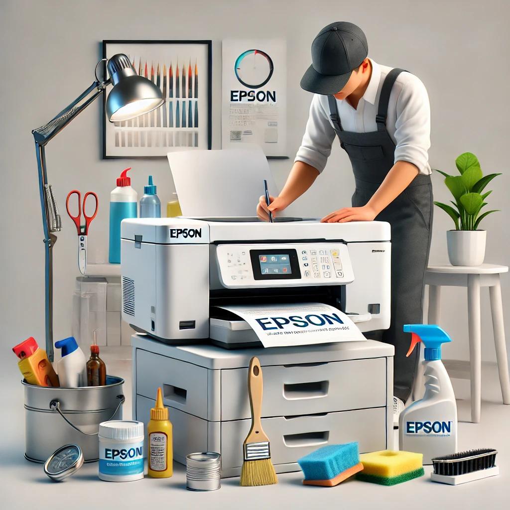 mantenimiento de una impresora