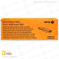 Toner Xerox 106R02251 Cartucho Capacidad Estandar Yellow