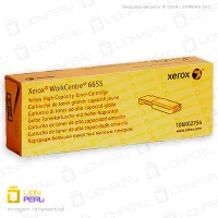 Toner Xerox 106R02754 Cartucho Alta Capacidad Yellow
