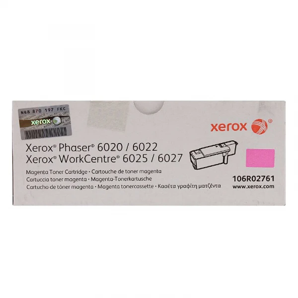 Toner Xerox 106R02761 Cartucho Alta Capacidad Magenta