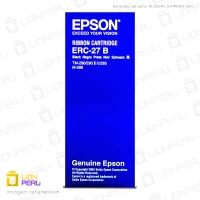 Cinta Epson ERC-27B Ribbon Cartridge Negro Original