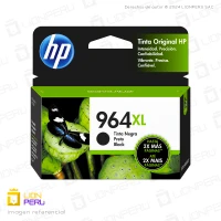 Tinta HP 964XL, 3JA57AL Cartucho Original Black