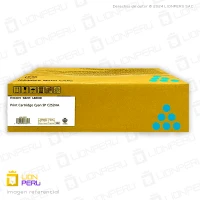 Toner Ricoh 407654, SP C252HA Cartucho Original Cyan