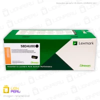 Toner Lexmark 58D4U00, 584U Cartucho Original Black